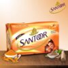 Santoor Sandal and Turmeric Soap Super Saver Pack, 100g (Pack of 4)