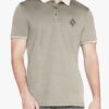 Skechers:- Men CHARCOAL, Collar T-shirt's